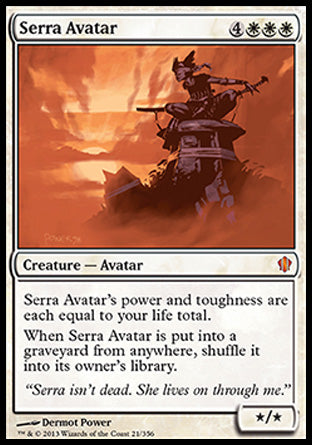 Serra Avatar (Commander 2013 Edition) Medium Play