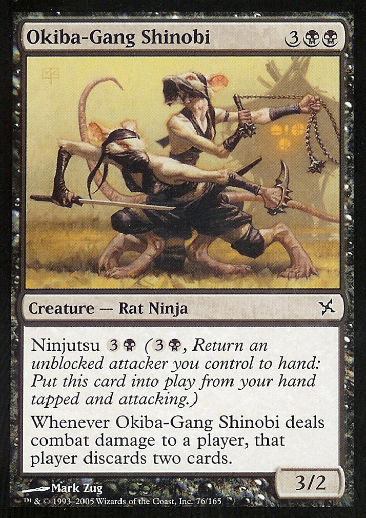 Okiba-Gang Shinobi (Betrayers of Kamigawa) Medium Play