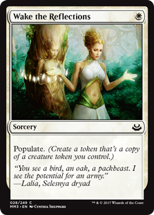 Wake the Reflections (Modern Masters 2017) Medium Play Foil