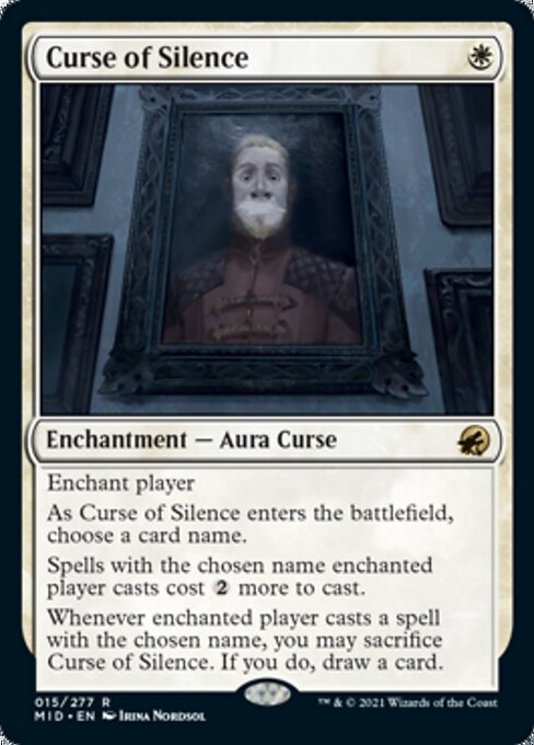Curse of Silence (Innistrad: Midnight Hunt) Near Mint