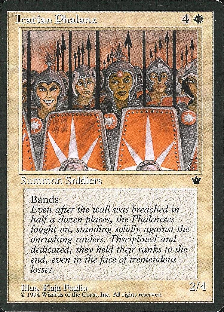 Icatian Phalanx (Fallen Empires) Medium Play