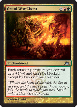 Gruul War Chant (Dragon's Maze) Medium Play