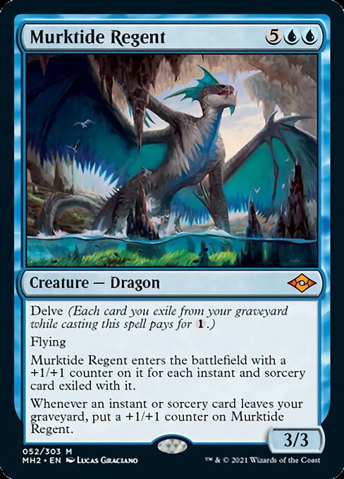 Murktide Regent (Modern Horizons 2) Medium Play
