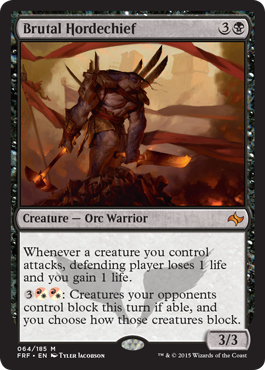 Brutal Hordechief (Fate Reforged) Near Mint