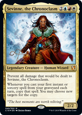 Sevinne, the Chronoclasm (Commander 2019) Near Mint Foil