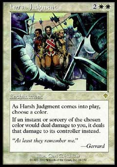 Harsh Judgment (Invasion) Heavy Play