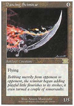 Dancing Scimitar (Classic 6th Edition) Medium Play