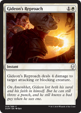 Gideon's Reproach (Dominaria) Near Mint