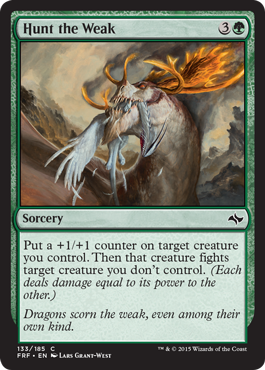 Hunt the Weak (Fate Reforged) Near Mint