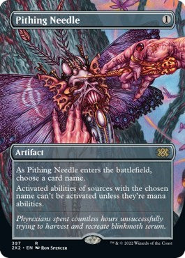 Pithing Needle (Borderless) (Double Masters 2022) Near Mint
