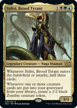 Sidisi, Brood Tyrant (Double Masters 2022) Light Play