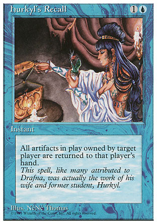 Hurkyl's Recall (4th Edition) Near Mint