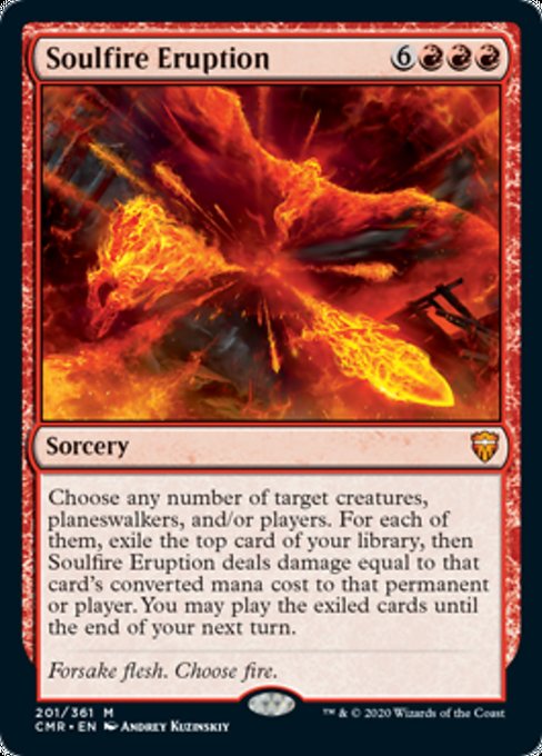 Soulfire Eruption (Commander Legends) Near Mint