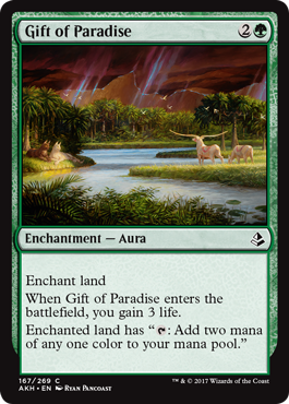 Gift of Paradise (Amonkhet) Medium Play