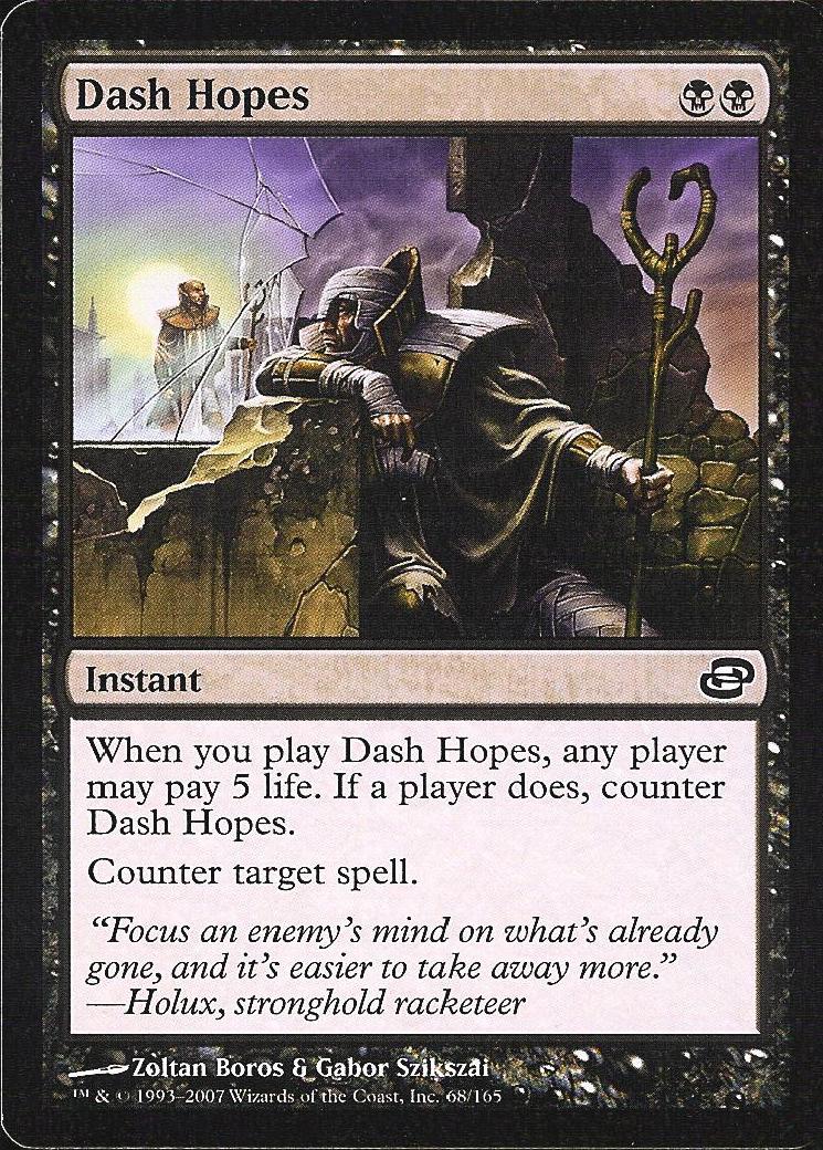 Dash Hopes (Planar Chaos) Medium Play Foil