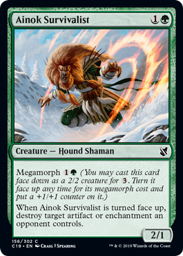 Ainok Survivalist (Commander 2019) Near Mint