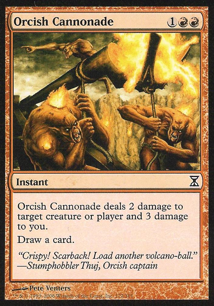 Orcish Cannonade (Time Spiral) Light Play