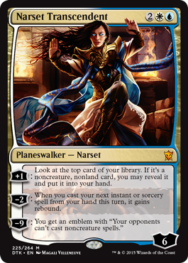 Narset Transcendent (Dragons of Tarkir) Near Mint