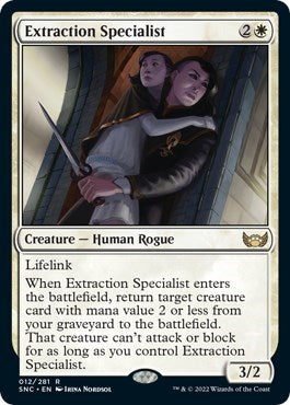 Extraction Specialist (Streets of New Capenna) Near Mint Foil