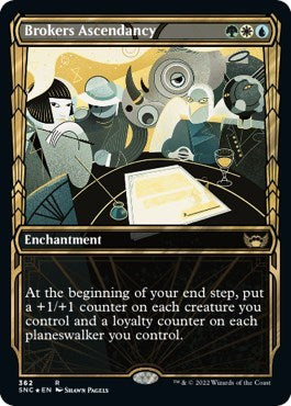 Brokers Ascendancy (Gilded Foil) (Streets of New Capenna) Near Mint Foil