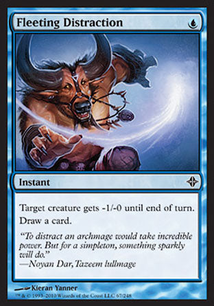 Fleeting Distraction (Rise of the Eldrazi) Light Play