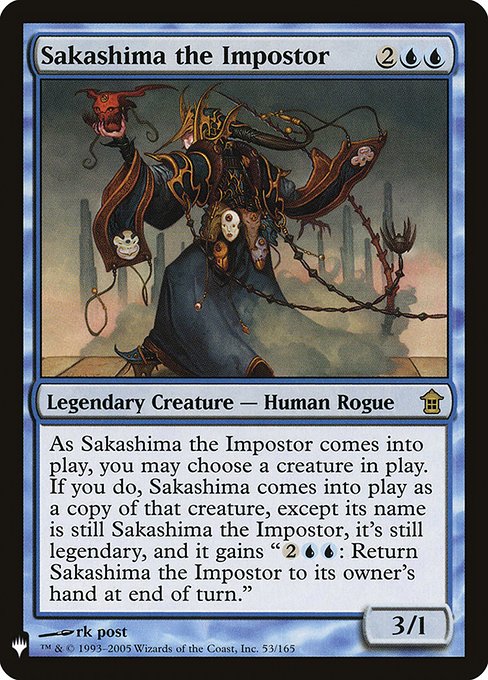 Sakashima the Impostor (Mystery Booster) Near Mint