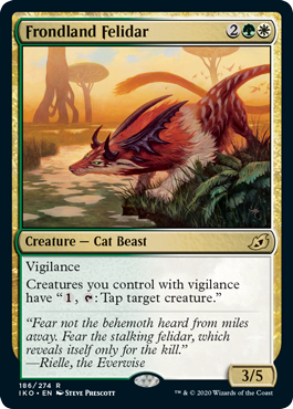 Frondland Felidar (Ikoria: Lair of Behemoths) Light Play