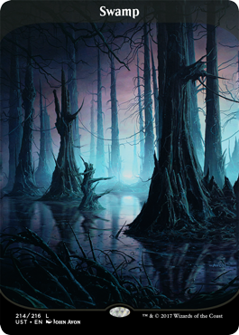 Swamp (Unstable) Near Mint