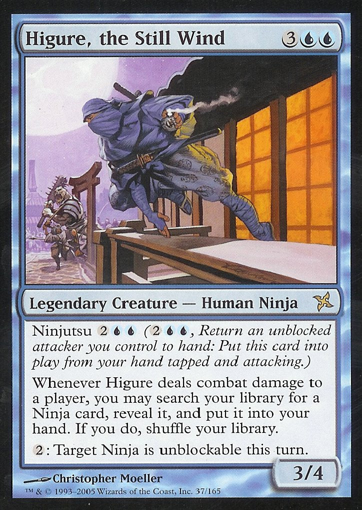 Higure, the Still Wind (Betrayers of Kamigawa) Medium Play