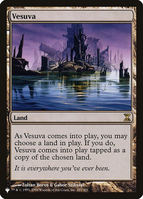 Vesuva (The List) Near Mint