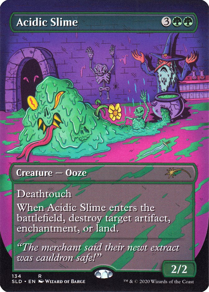 Acidic Slime (Secret Lair) Near Mint