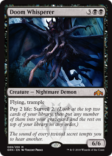 Doom Whisperer (Guilds of Ravnica) Near Mint Foil