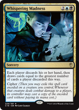 Whispering Madness (Commander 2016 Edition) Near Mint