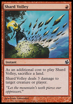 Shard Volley (Morningtide) Medium Play Foil