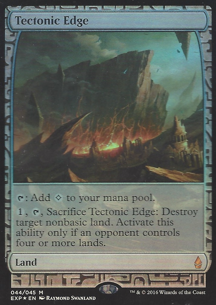 Tectonic Edge (Zendikar Expeditions) Near Mint Foil