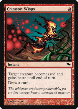 Crimson Wisps (Shadowmoor) Light Play