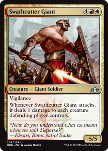 Swathcutter Giant (Guilds of Ravnica) Near Mint