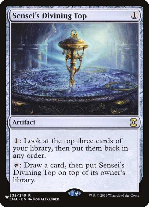 Sensei's Divining Top (The List) Near Mint
