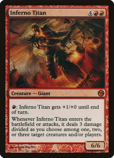 Inferno Titan (Promos: Media) Light Play Foil