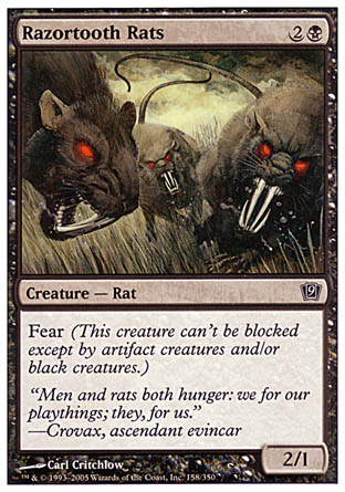 Razortooth Rats (9th Edition) Medium Play
