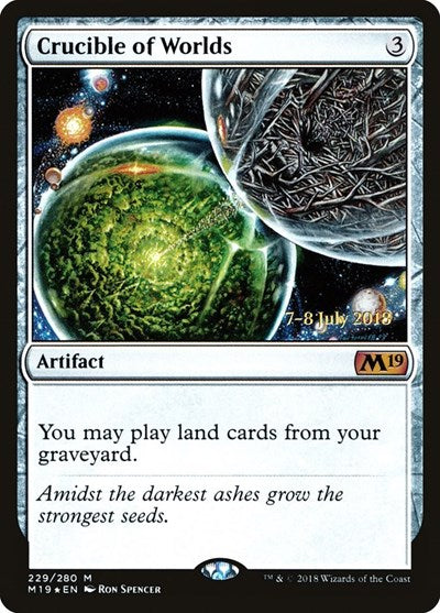 Crucible of Worlds (Promos: Prerelease Cards) Near Mint Foil