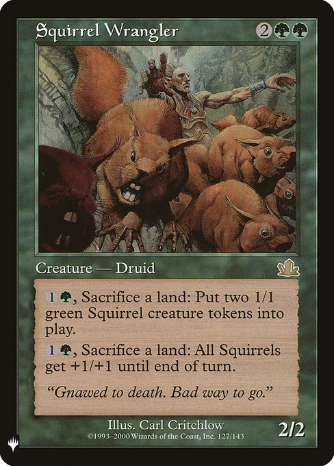 Squirrel Wrangler (Mystery Booster) Near Mint