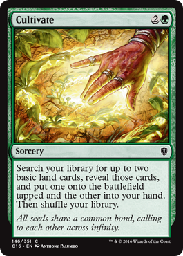 Cultivate (Commander 2016 Edition) Light Play