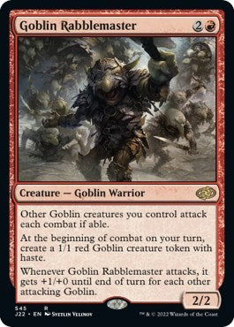 Goblin Rabblemaster (Jumpstart 2022) Near Mint