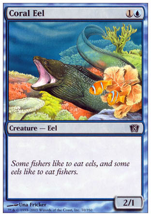Coral Eel (8th Edition) Medium Play