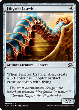 Filigree Crawler (Aether Revolt) Near Mint