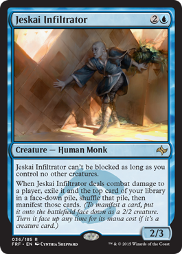 Jeskai Infiltrator (Fate Reforged) Near Mint