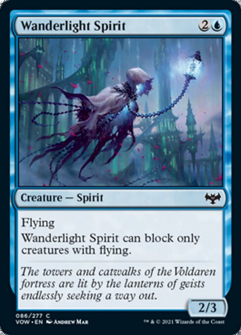 Wanderlight Spirit (Innistrad: Crimson Vow) Near Mint