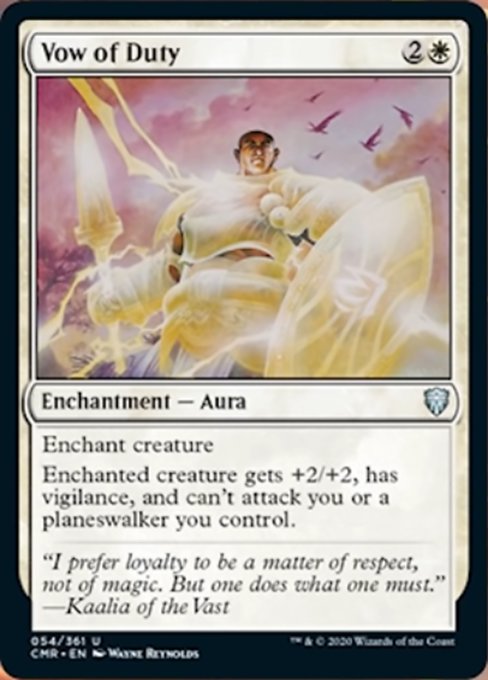 Vow of Duty (Commander Legends) Near Mint