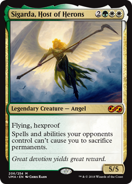 Sigarda, Host of Herons (Ultimate Masters) Near Mint Foil
